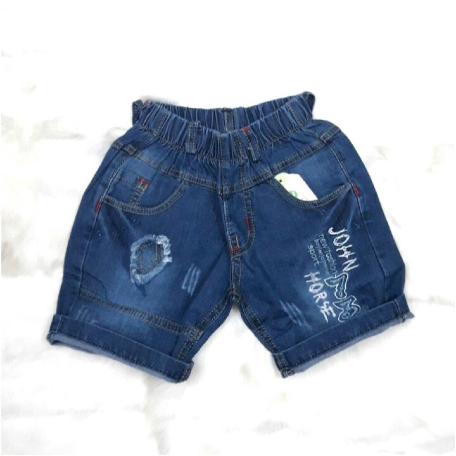 K0000108 Bộ jean lửng áo thun 3 lỗ bé trai từ 9-25KG
