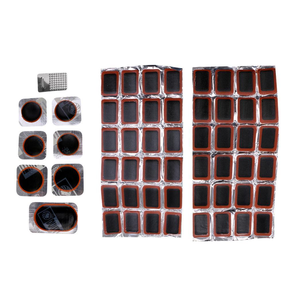 2 Set Bicycle Bike MTB Multi-use Bicycle Cycling Tire Tyre Repair Tools Kit Box Glue Patch