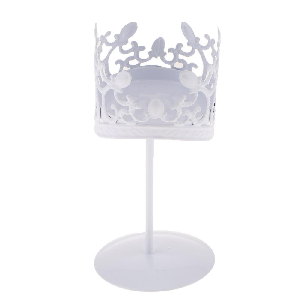 Wrought Iron Tea Light Candle Holder Candlestick Wedding Decor