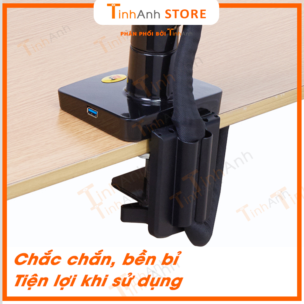 Giá treo màn hình máy tính Cao Cấp NB F100A 22 - 35 inch Arm màn hình tải trọng 12Kg Mẫu mới 2021 - Hàng Nhập Khẩu