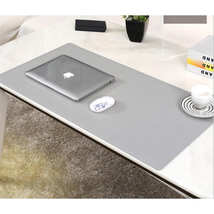 Miếng Lót Bàn Làm Việc DeskPad Da Size Lớn 120x60, 120x50, 100x50...Kiêm Thảm Bàn Di Chuột Cỡ Lớn