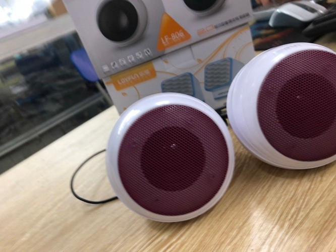 Loa Loyfun LF-806 2.0 - LOA VI TÍNH LOYFUN . Loa Mini 2.0 Loyfun 806 Siêu Nhỏ Gọn Nguồn USB - Hàng Nhập Khẩu