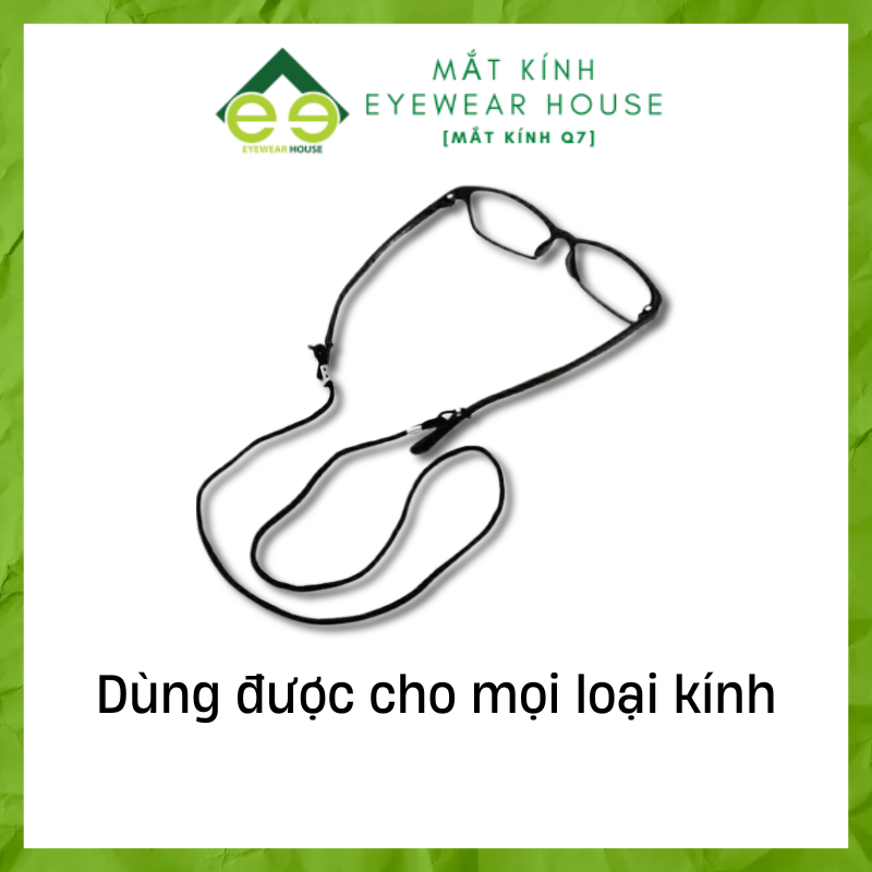 Dây đeo mắt kính thời trang vải dù Lens Deli
