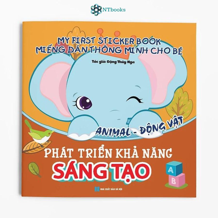 Sách Miếng dán Thông minh cho bé - My First Sticker Book - Trọn bộ 6 cuốn