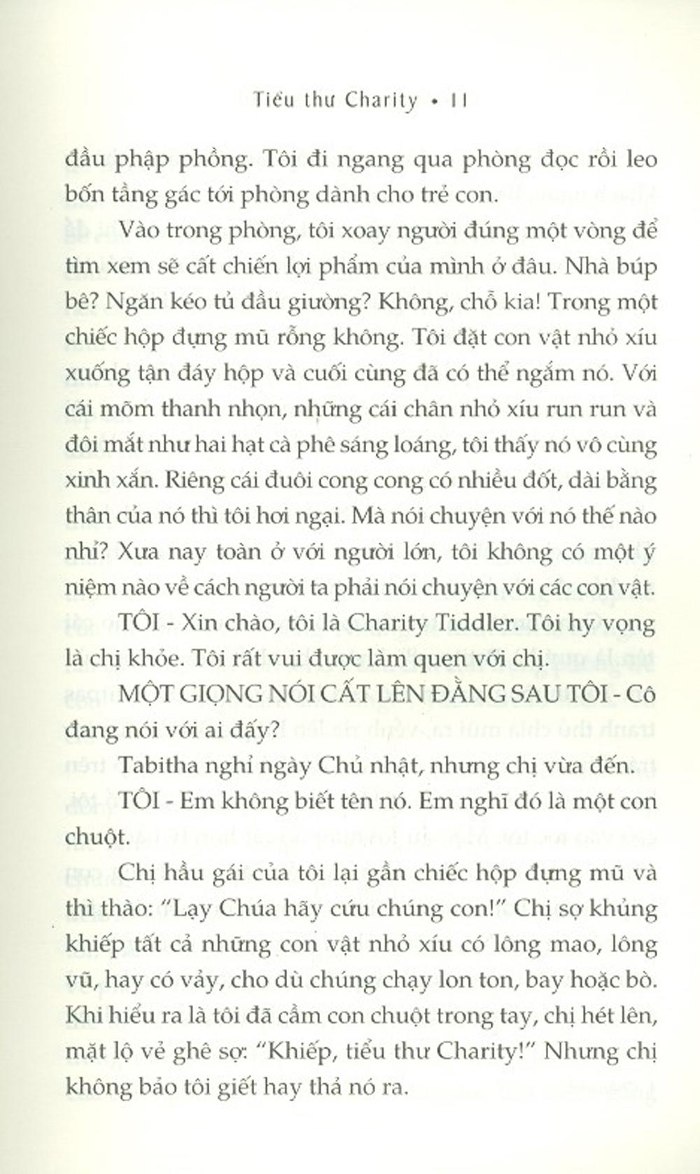 Sách Tiểu Thư Charity