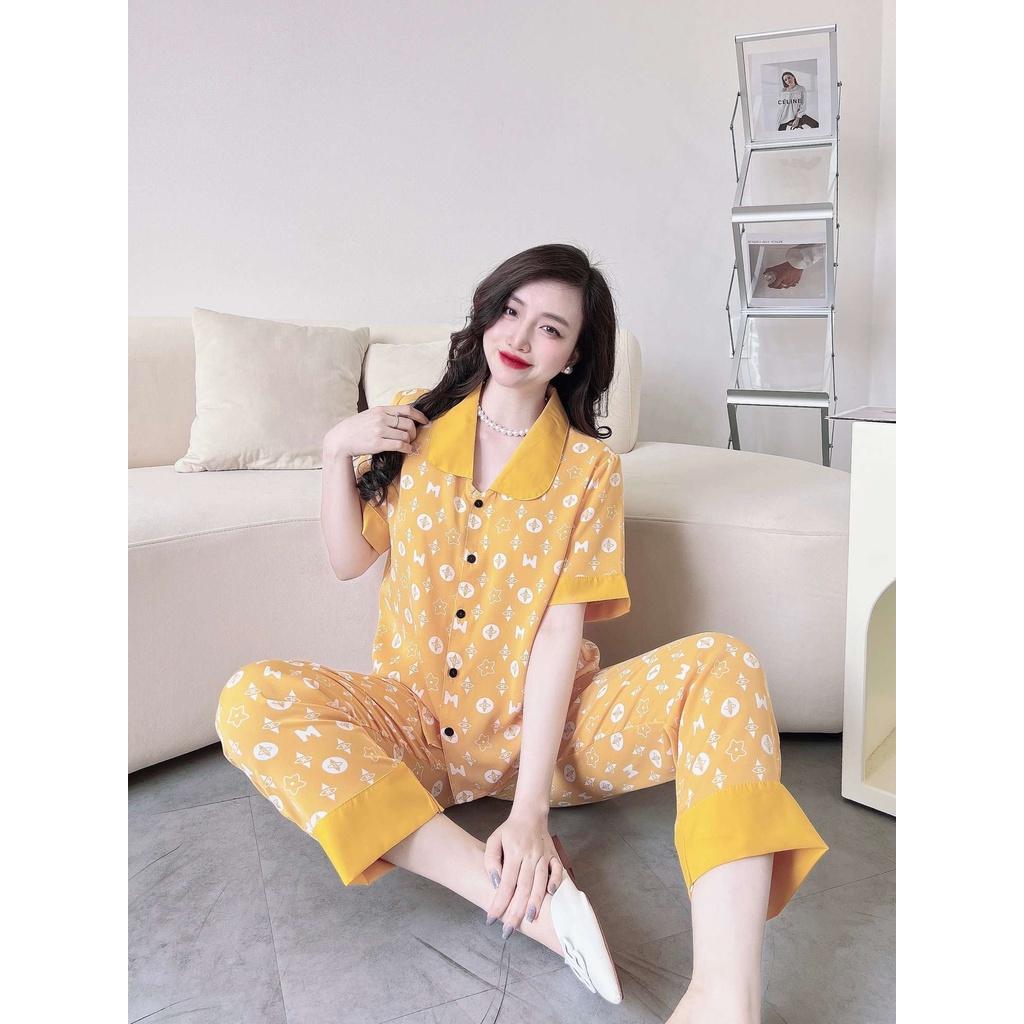 Bộ PIJAMA - Vải Mango cao cấp (Size: 42 - 62 kg) - ĐẢM BẢO GIỐNG HÌNH 100%