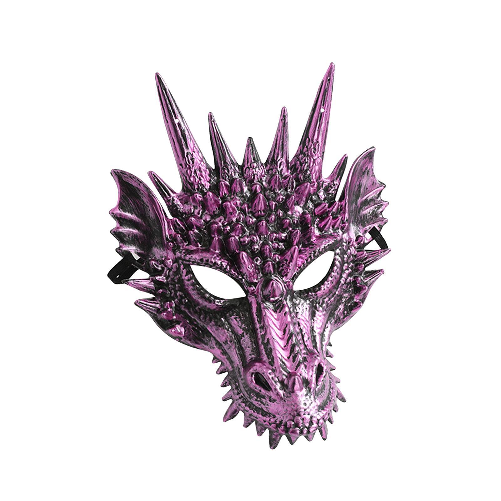 3D Dragon Animal Headdress , Novelty Full Head Cover, Dragon Head , Halloween Masquerade for Shows, Festival, Cosplay Halloween