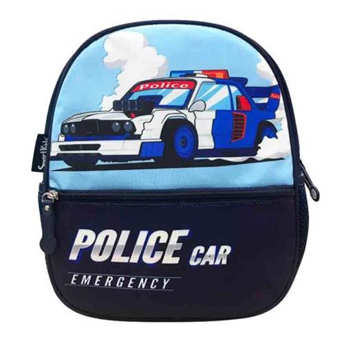 Balo mẫu giáo B.bag Toy Station-Police Car Xanh đen dành cho bé 3-5 tuổi,trẻ mẫu giáo,đáng yêu,dễ thương  B-005