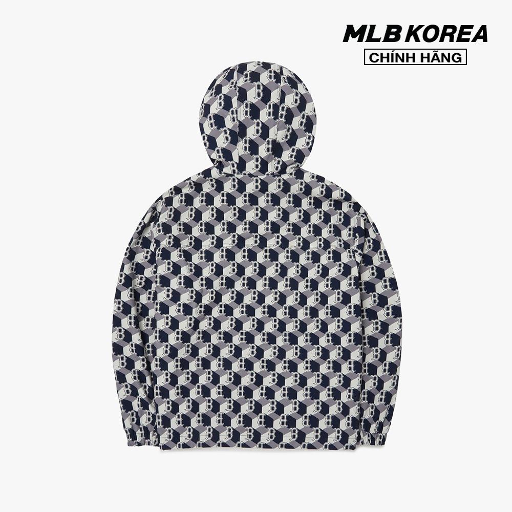 MLB - Áo khoác phối mũ Cube Monogram All Over 3AWJM5324