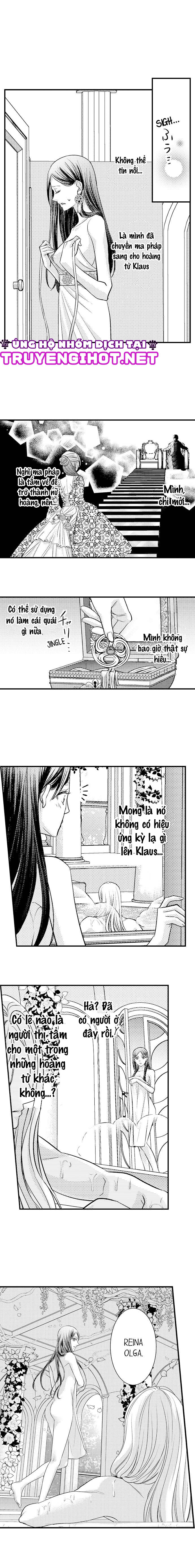 chuyển sinh vào thế giới khác ~ nếu muốn trở thành nữ hoàng hãy tìm cách để được hoàng đế sủng ái vào ban đêm chapter 4.2 3