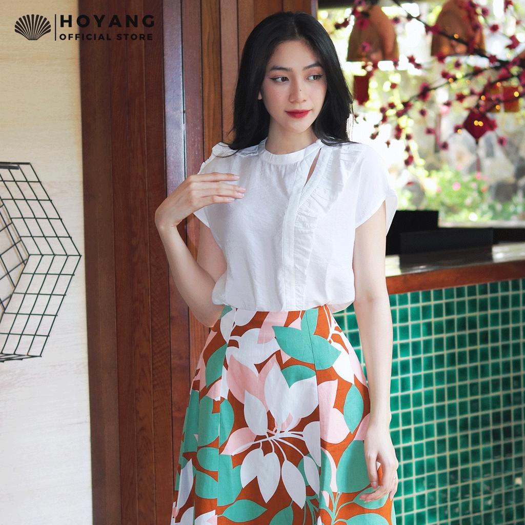Áo Sơ Mi Cổ Tàu Xinh Xắn HOYANG AHY33