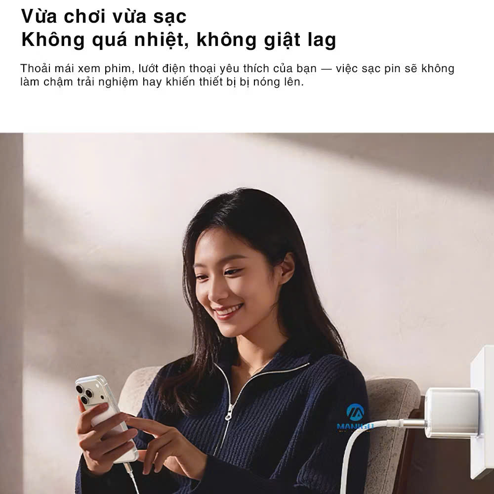 Bộ củ cáp sạc nhanh typeC PD 60W RockSpace T89 cáp typeC to TypeC - Hàng chính hãng bảo hành 12 tháng