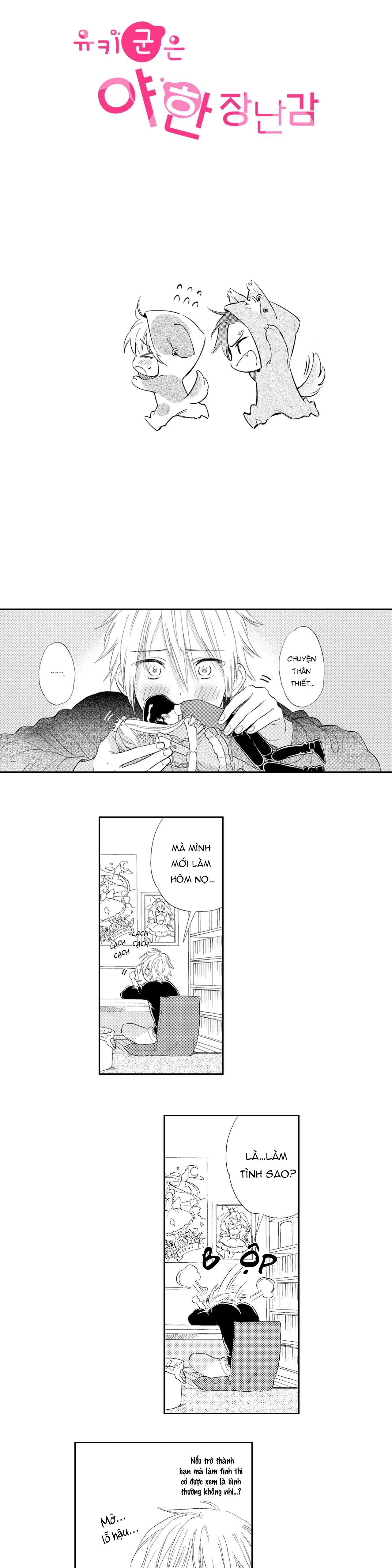 tên nhóc yuki là đồ chơi gợi cảm chapter 3 1