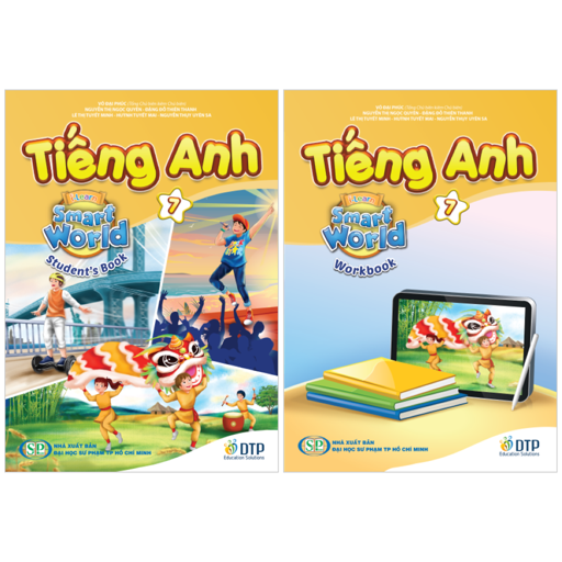 Sách - Bộ Sách Tiếng Anh 7 - I-Learn Smart World - Student's Book + Workbook (Bộ 2 Cuốn)