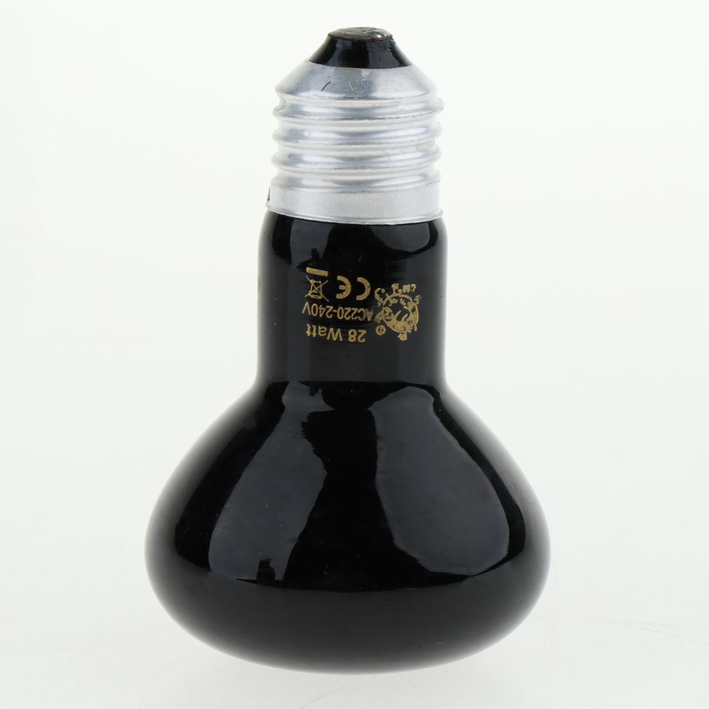 E27 Pet Reptile Breeding Infrared Ceramic Heater Light Lamp Bulb