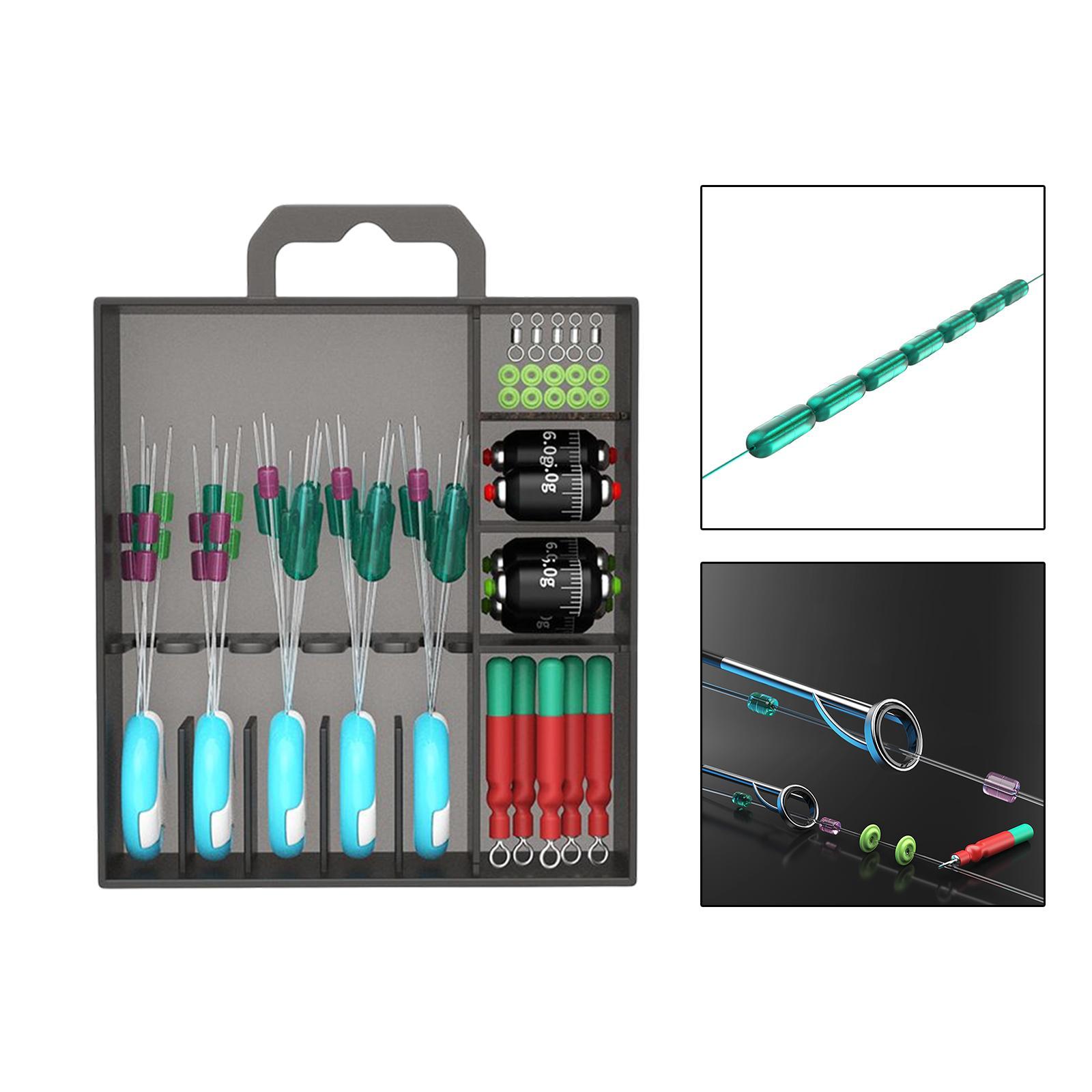 30Pcs Fishing Bobber Stopper Accessories Durable Easily Install Fishing Tackle Accessory