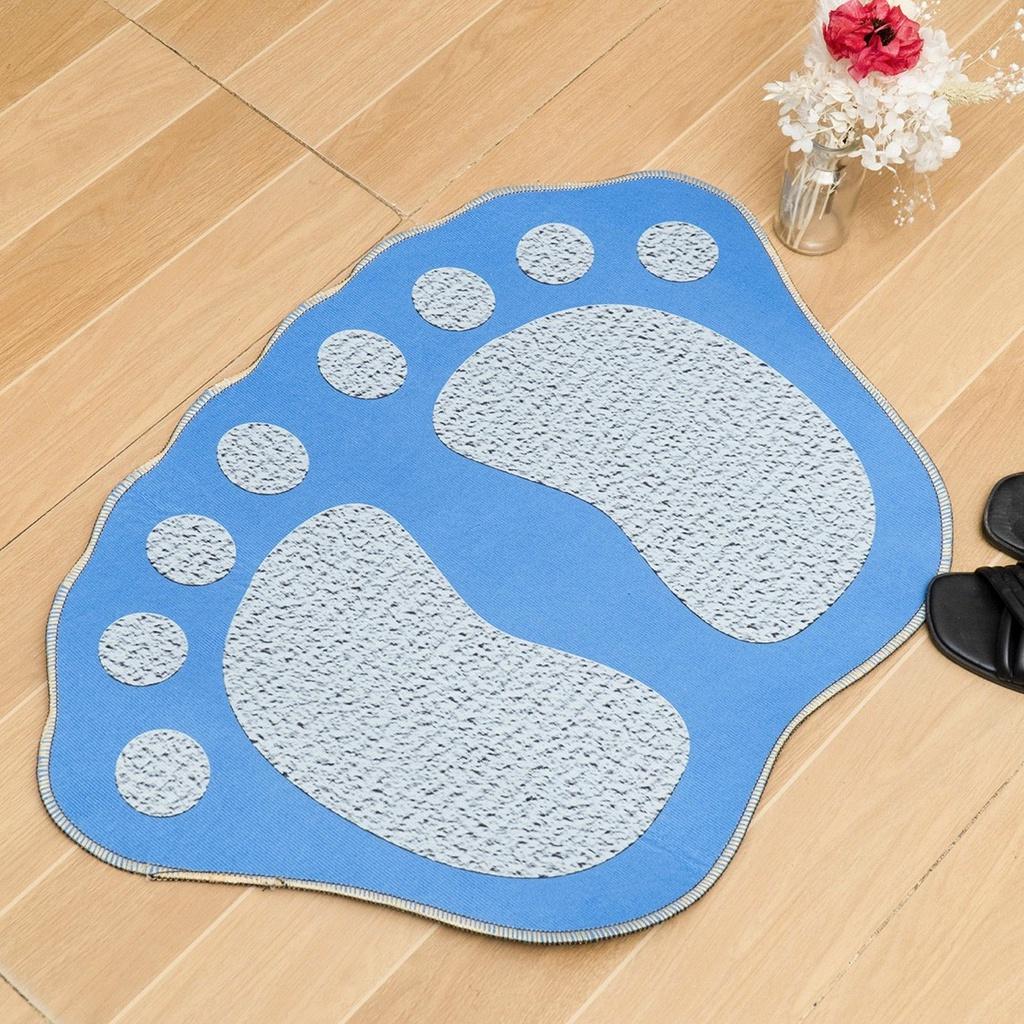 Thảm Chùi Chân - Lau Chân Hình Bàn Chân Kích Cỡ 50x70cm