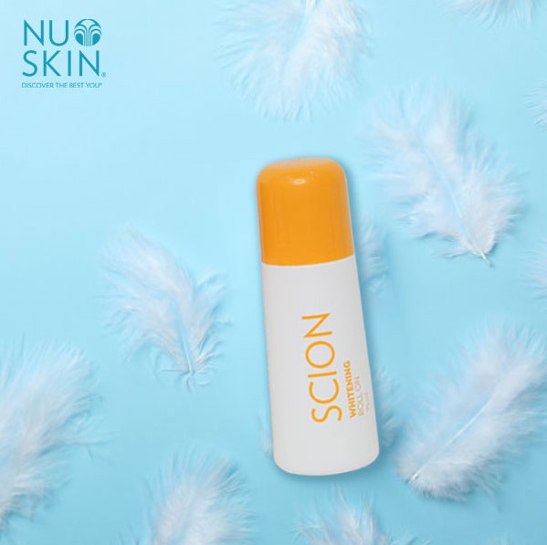 Lăn khử mùi Scion Nuskin 75ml Mẫu Mới ngăn mùi hôi nách không làm ố quần áo, làm sáng vùng da dưới cánh tay, khô thoáng tức thì, hương thơm nhẹ dịu