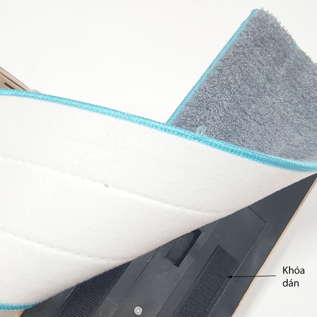 Miếng lau nhà, bông lau nhà của cây lau nhà tự vắt SIZE 12X33 cm