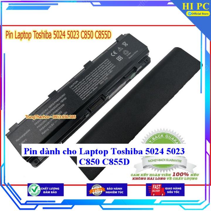 Pin dành cho Laptop Toshiba 5024 5023 C850 C855D - Hàng Nhập Khẩu