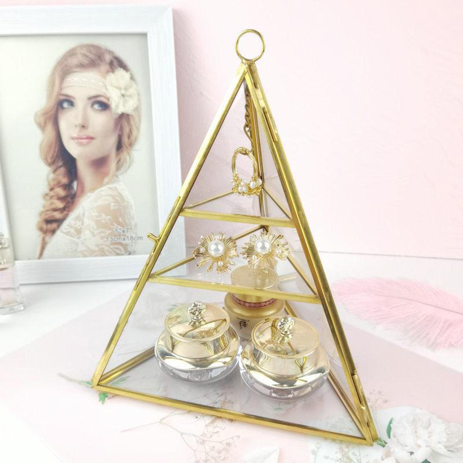 Glass Jewelry Jewelry Trinket Glass Box for Storage and Display Rings