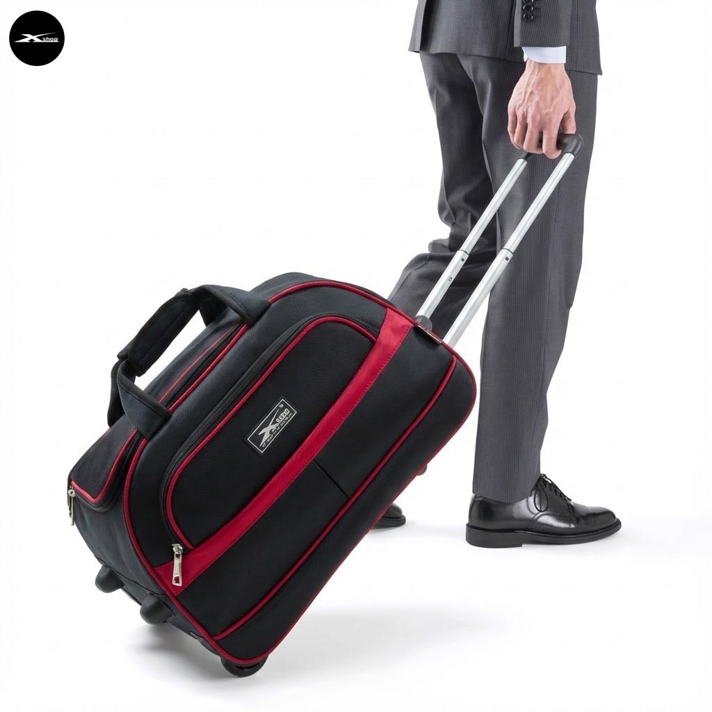 Vali Kéo Xbags Classic XB6102 Cao Cấp – Màu Đen, Nhỏ Gọn, Bánh Xe 360° Xoay Linh Hoạt, Thiết Kế Sang Trọng!