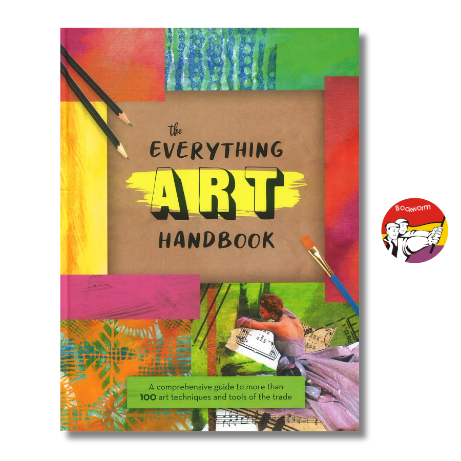 Sách - The Everything Art Handbook / Ngoại văn Nghệ thuật Nhập khẩu UK / Bìa cứng
