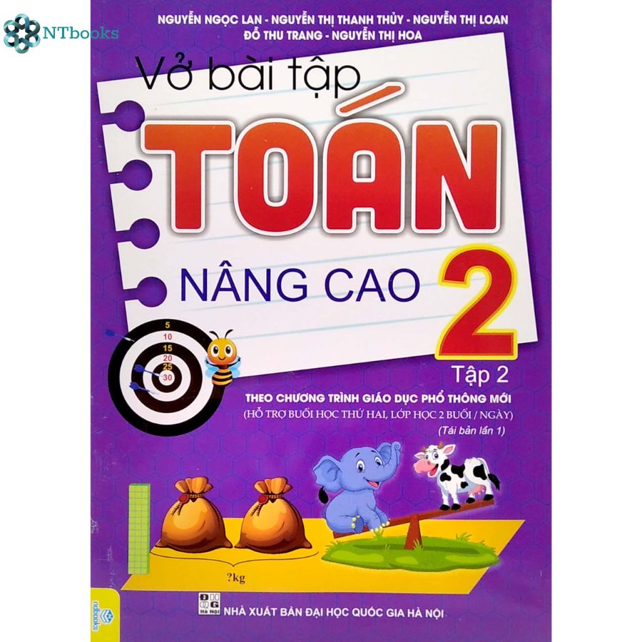 Sách Vở Bài Tập Toán Nâng Cao 2 Tập 2