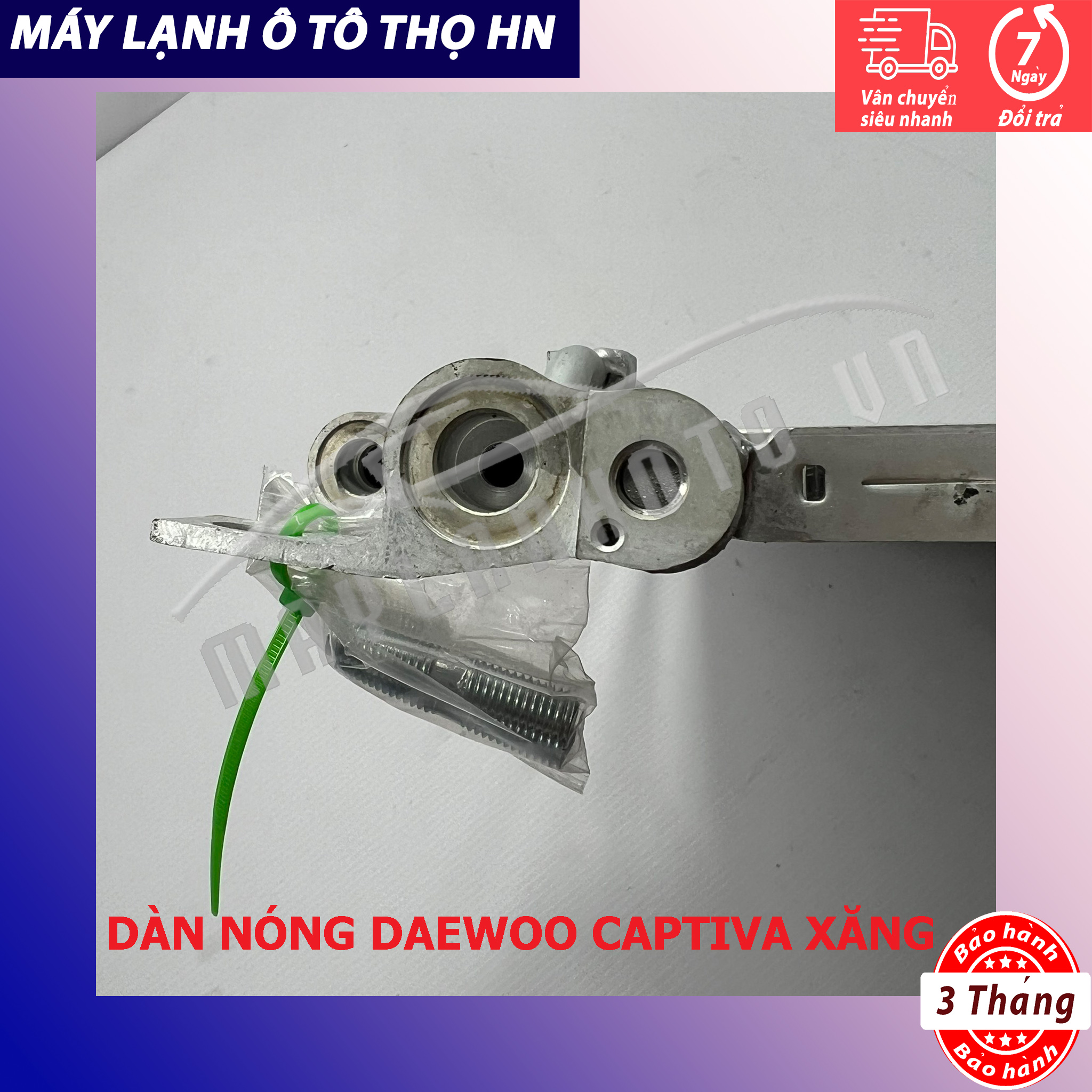 Dàn nóng Chevrolet Captiva 2007 2008 2009 2010 máy xăng hàng xịn Hàn Quốc 07 08 09 10