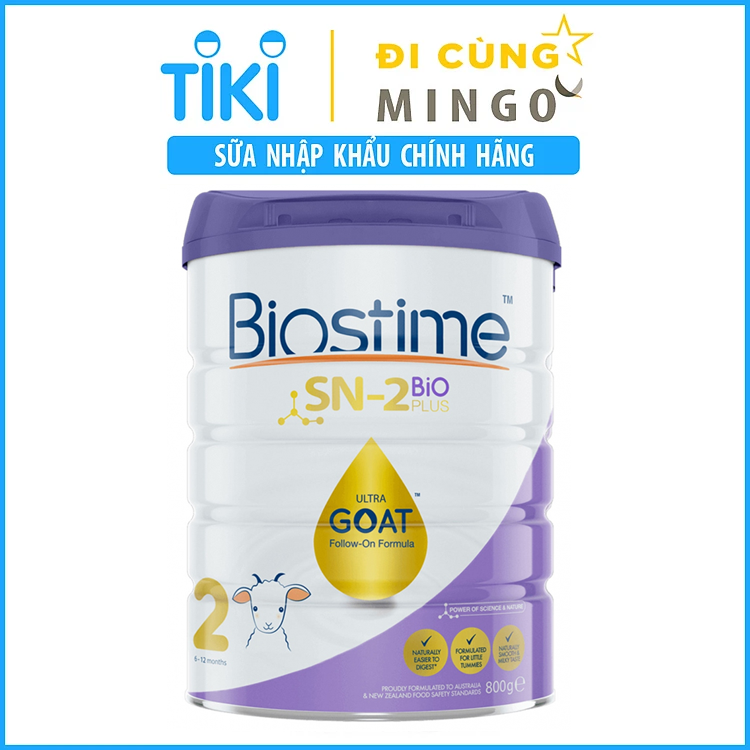 Sữa dê Biostime Goat số 2 - Nhập khẩu Úc