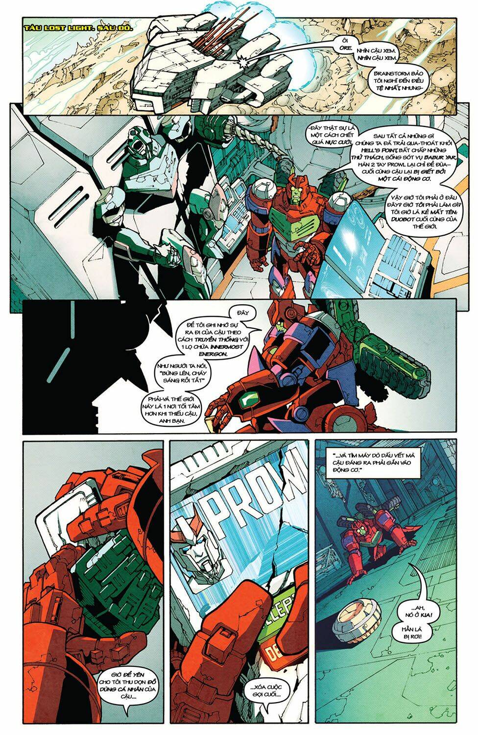 the transformers: more than meets the eye chapter 3 4