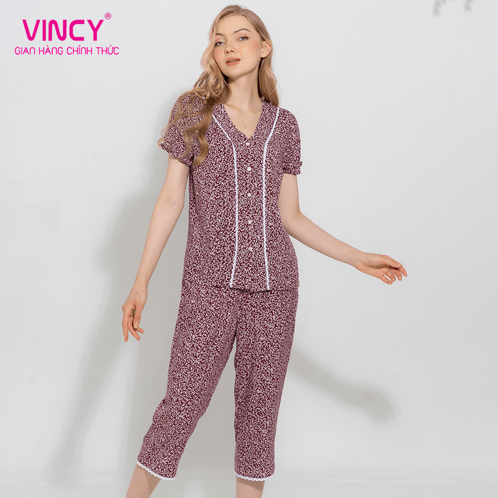 Bộ Đồ Tole Lửng Nữ Vincy Thoáng Mát BKL312W01