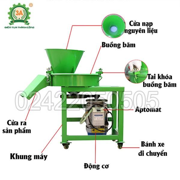 Máy thái chuối dạng lát 3A2,2kW, Máy băm chuối dạng lát, Máy băm chuối siêu tốc, Máy thái chuối siêu mịn