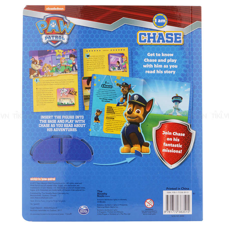 Nickelodeon Paw Patrol: I Am Chase - Chú chó cứu hộ