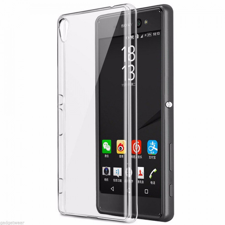 Bộ 2 ốp lưng silicon dẻo cho Sony XA Ultra C6