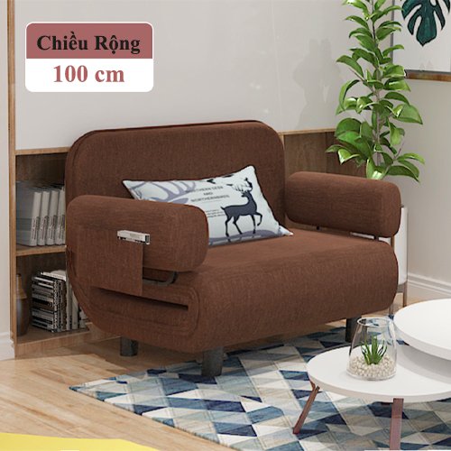 [FREESHIP + TẶNG GỐI] Ghế Sofa Giường Thông Minh Cao Cấp Sang Trọng, Giường Sofa 2 Trong 1 Đa Năng Với 5 Mức Điều Chỉnh Lưng Ghế Có Khóa Kéo Dễ Dàng Tháo Vệ Sinh