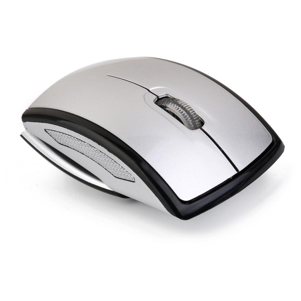 2Pcs 2.4 GHz Wireless Foldable Folding Arch Laptop Optical Mouse USB Mice