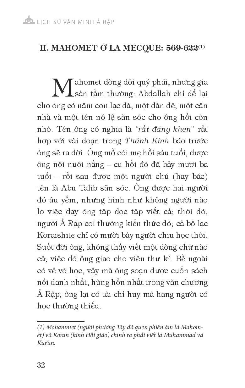 Lịch Sử Văn Minh Ả Rập