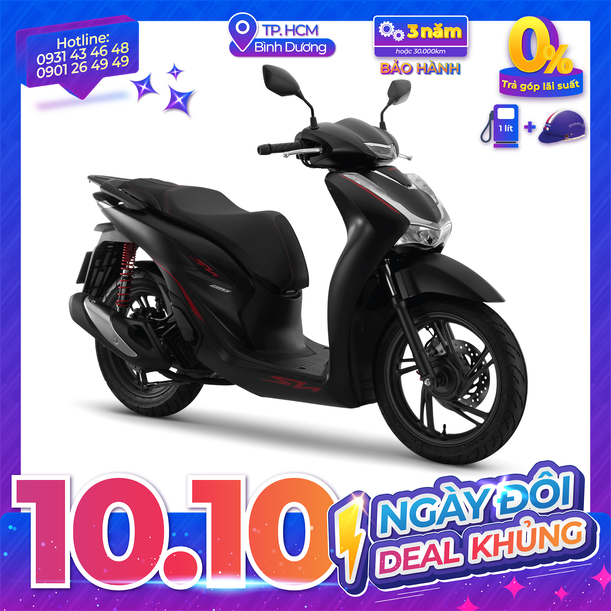 Xe Máy Honda SH 160i 2024 - Phiên Bản Đặc Biệt