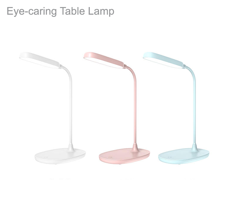 Đèn học để bàn chống cận thị Pisen ,Kèm pin tích điện 1400mAh -4W , Eye-caring Table Lamp - Hàng Chính Hãng