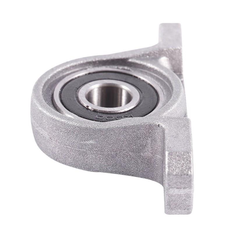 Zinc Alloy KP000 10mm Bore Diameter Ball Bearing Pillow Block Mounted Support