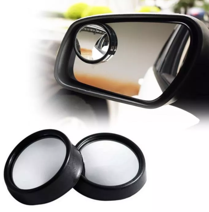 Bộ 2 gương cầu lồi xoay 360 hỗ trợ tầm nhìn xa máy ôtô hàng đẹp