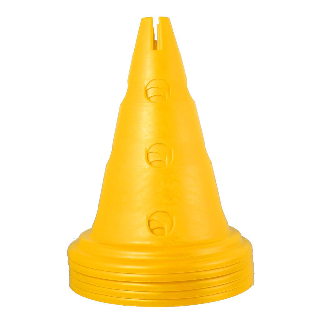 5pcs Sport Soccer Football Training Cone Traffic Safety Cones 30cm Yellow
