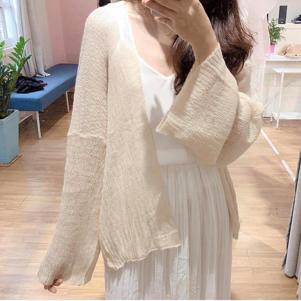 Áo len cardigan mỏng nhẹ siêu đẹp siêu hot 2020