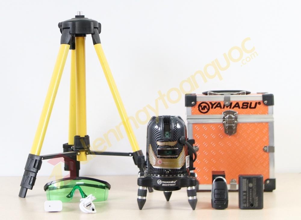 MÁY LASER CÂN BẰNG 5 TIA XANH YMS-500 YAMASU ( 1 PIN + 1 SẠC ) - HÀNG CHÍNH HÃNG