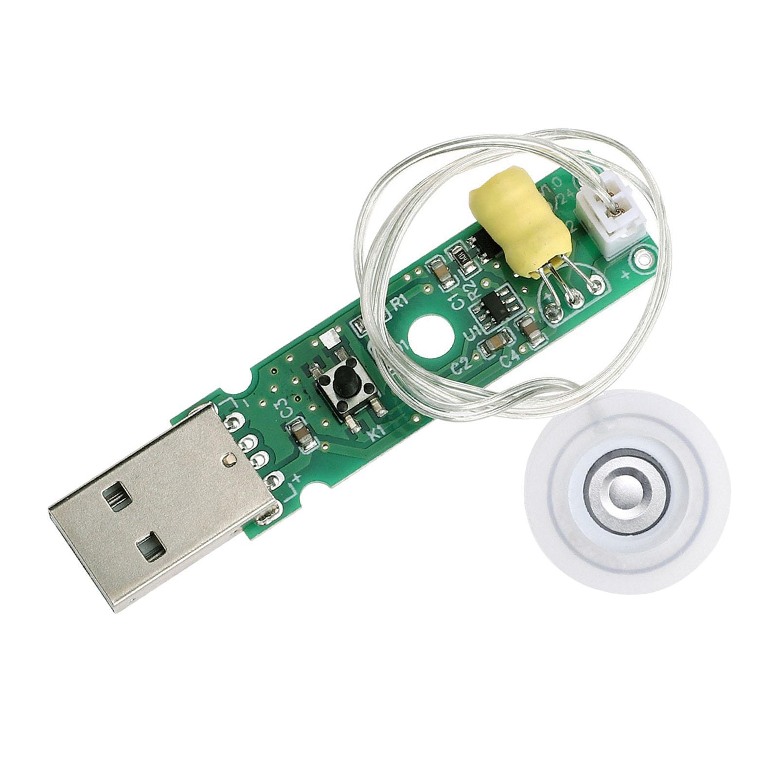USB Humidifier Circuit Board Mini Humidifier DIY Kits Atomization Plate