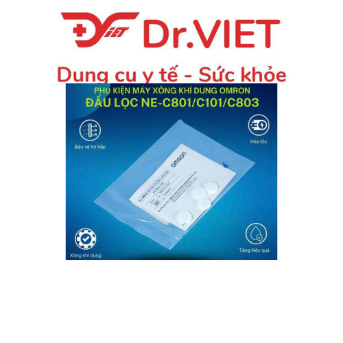 Combo 5 miếng lọc khí dùng cho máy xông khí Omron NE-C801/803/101