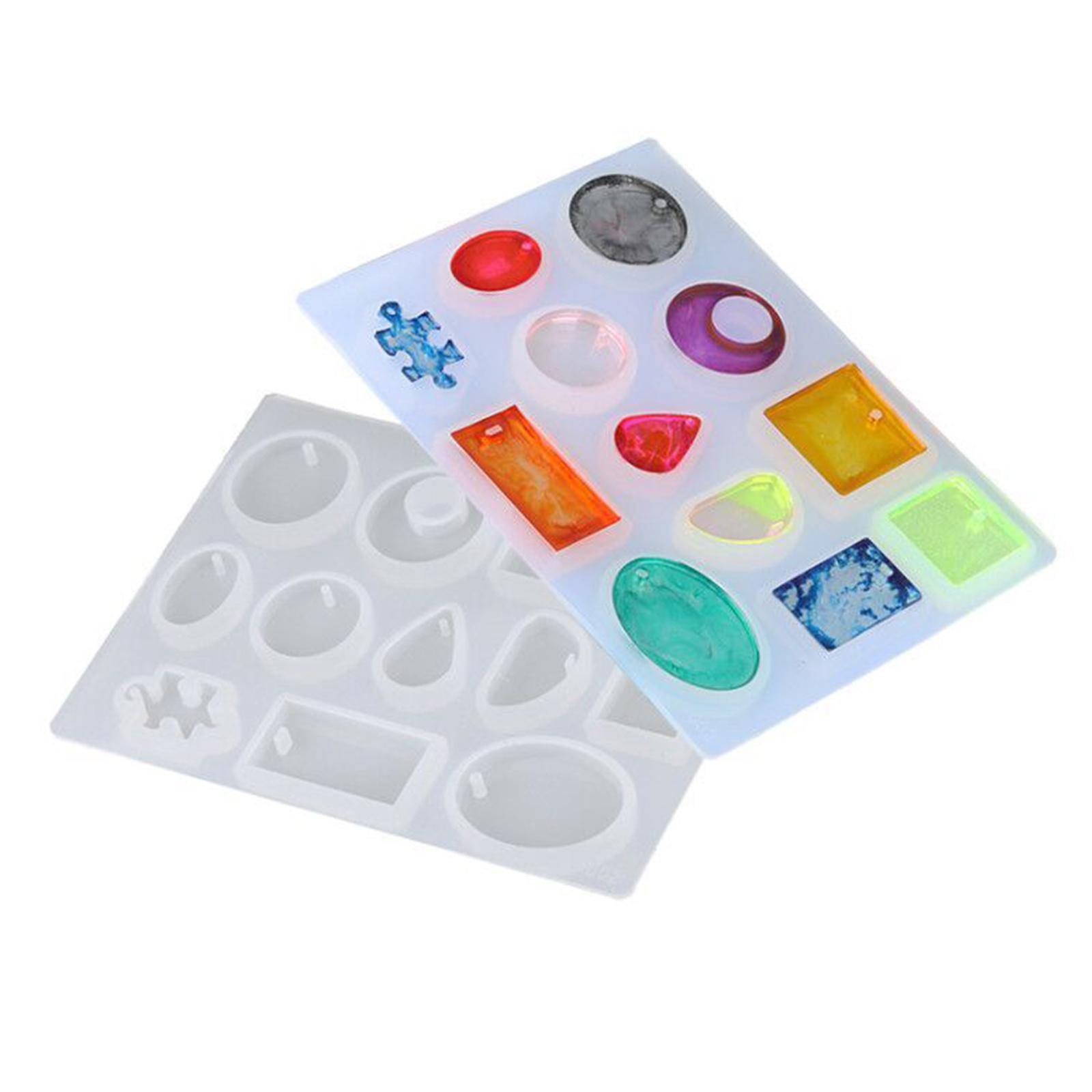 Khuôn đúc silicone cho đồ trang sức DIY làm phụ kiện, mặt dây chuyền, trang trí