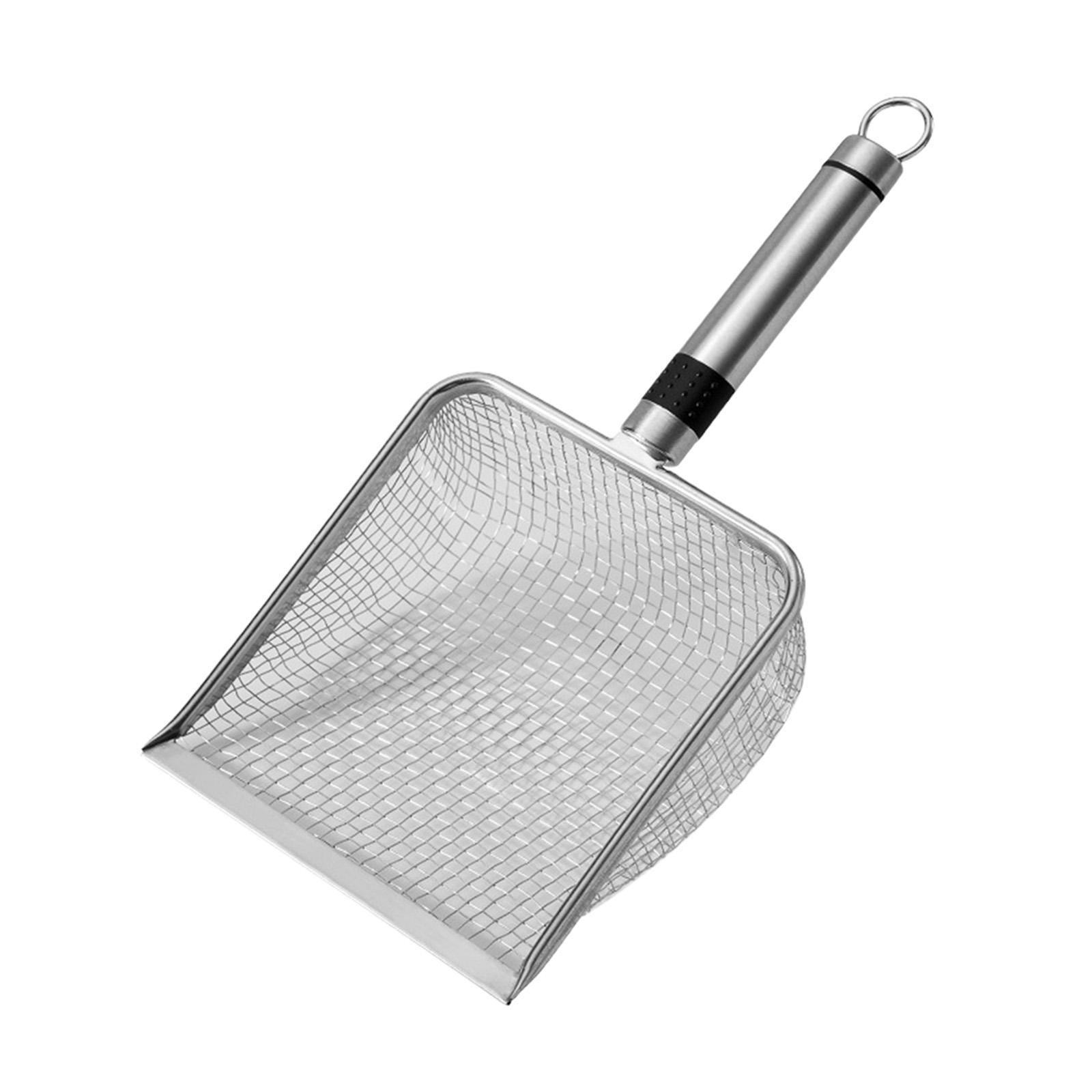 Cat Litter Scooper Pet Sifter Scooper Cleaning Tools Sand  with Handle Sand Sifter Litter Scooper for Fast Sifting Hamster Aquarium Kitten