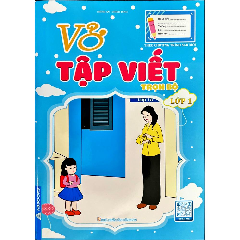 Vở Tập Viết Trọn Bộ Lớp 1